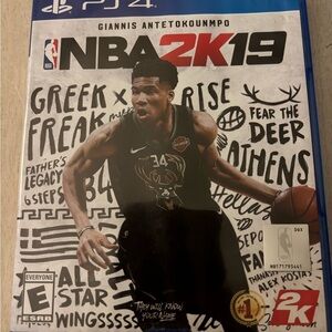 NBA 2K 19 for PS4 - GIANNIS ANTETOKOUNMPO cover